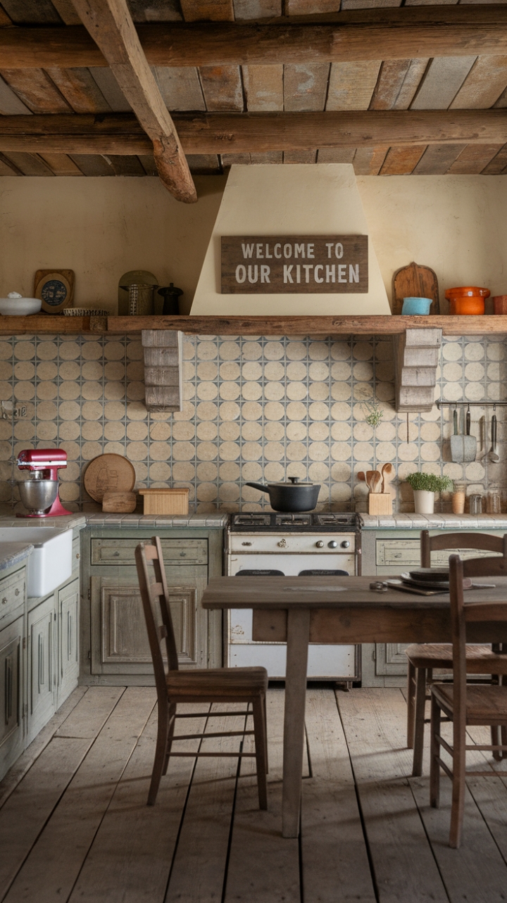 Timeless Charm: A Cozy Country Kitchen That Celebrates Heritage