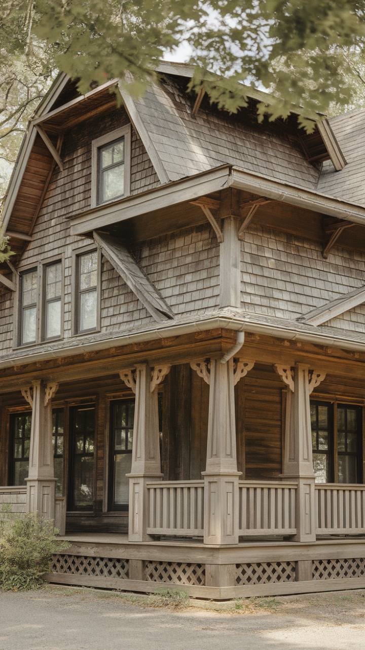 Classic Craftsman Farmhouse Surrounded by Nature