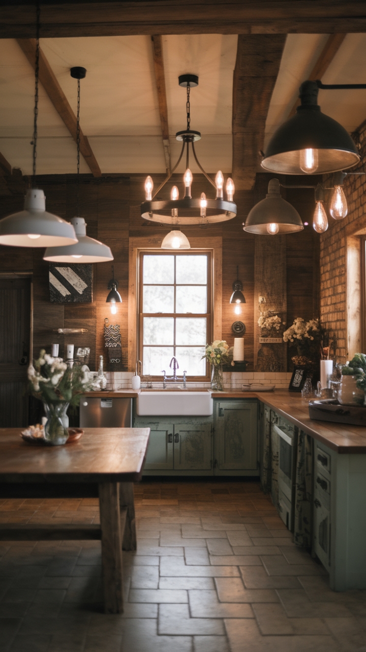Vintage Vibes: Embracing Rustic Warmth Through Curated Lighting