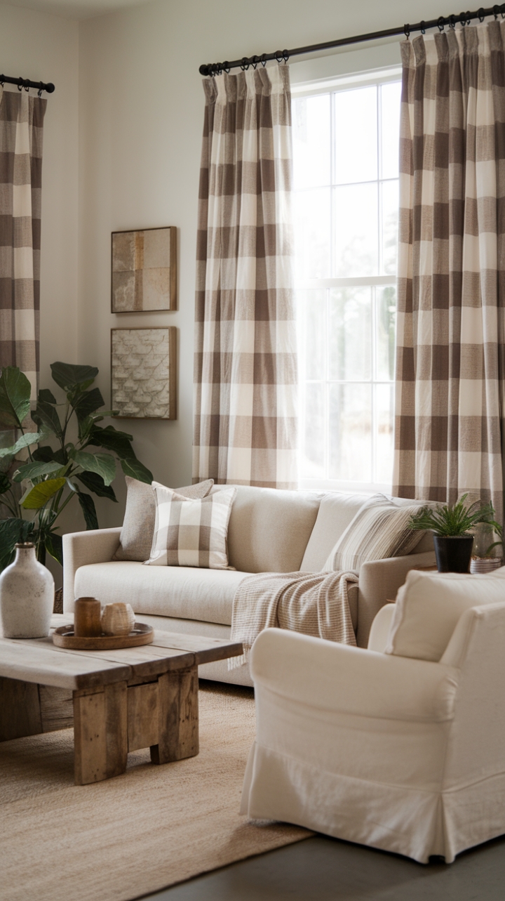 Farmhouse Charm: Neutral Tones and Natural Textures