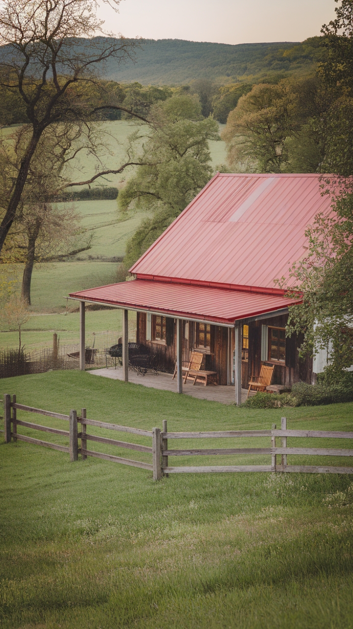 Idyllic Rural Haven Surrounded by Verdant Hills