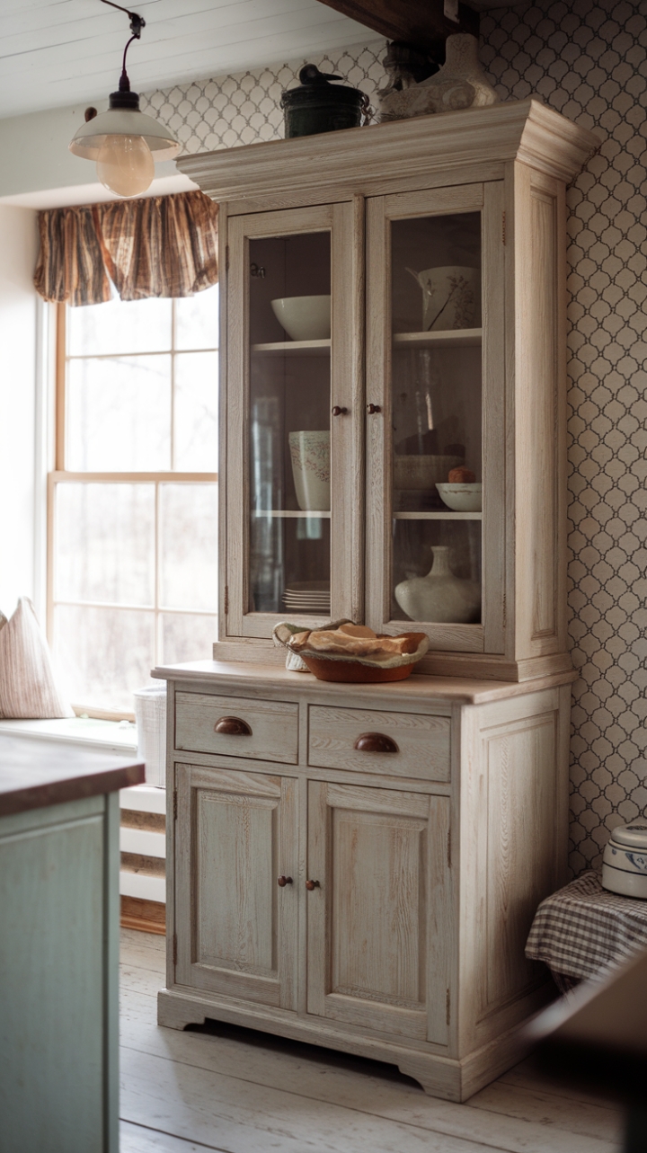 Rustic Charm: Shaker-Style Cabinet Brings Timeless Warmth