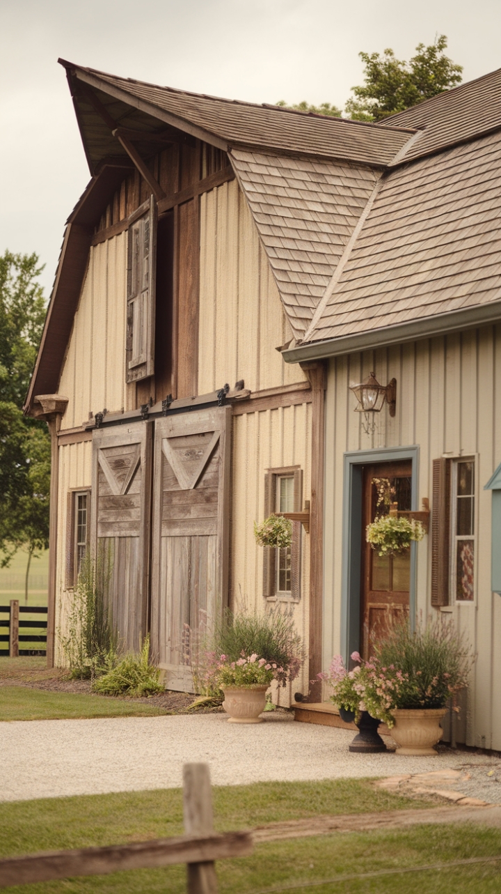 Vintage Farmhouse Charm: A Serene Nostalgic Retreat
