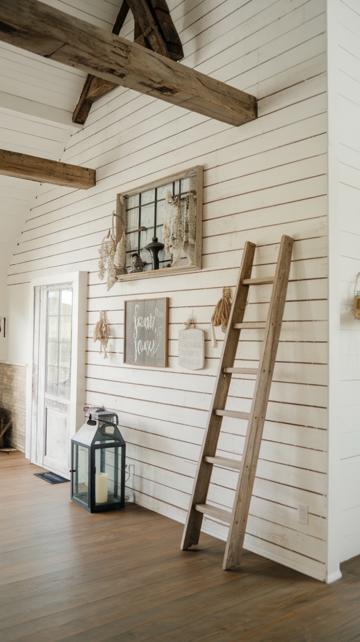 Farmhouse Charm: A Rustic Wall That Defines Authentic Style