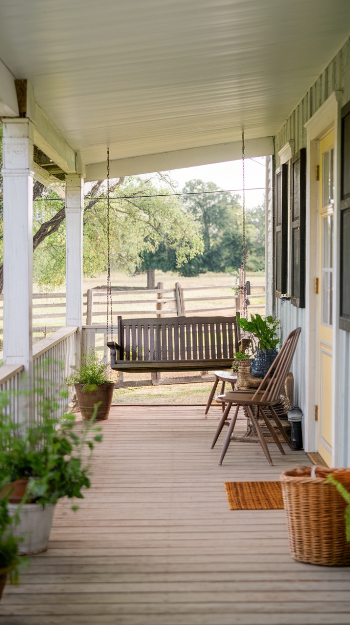 Rustic Retreat with Cheerful Elegance