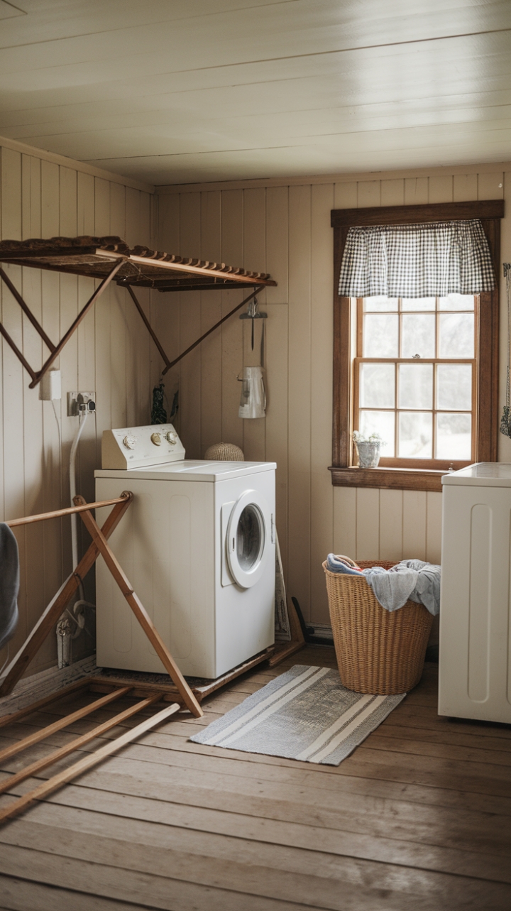 Vintage Charm Laundry Room