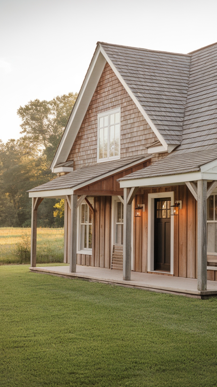 Rustic Elegance: A Charming Farmhouse with Timeless Appeal