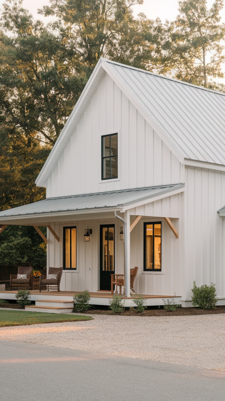 Serenity in Simplicity: A Modern Farmhouse Retreat
