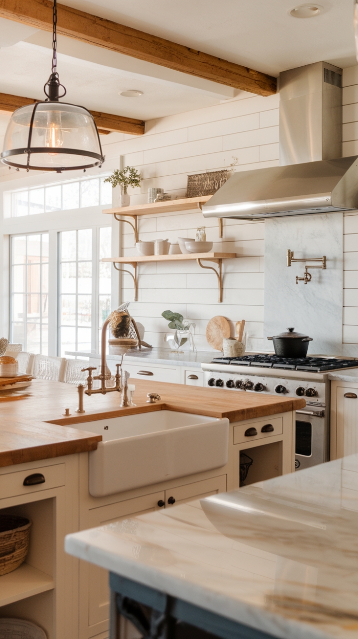 A Harmonious Blend of Materials and Style in the Heart of the Home
