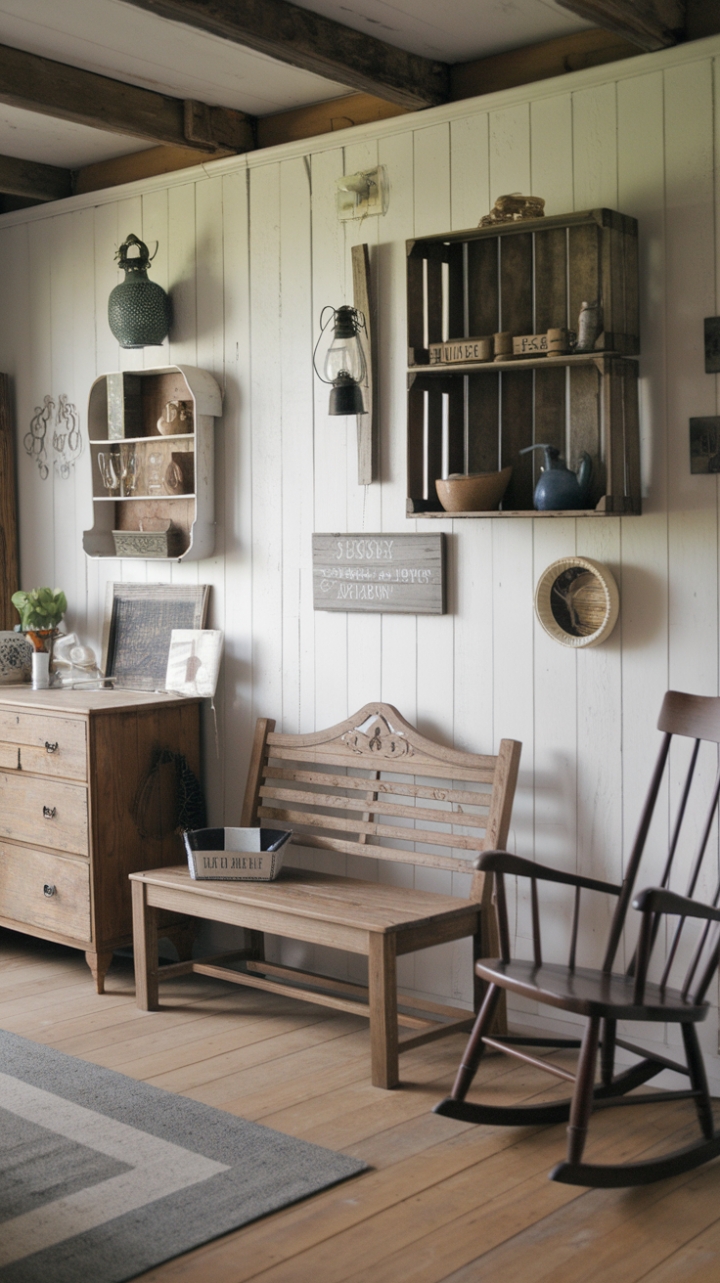 Timeless Charm: A Cozy Antique Farmhouse Retreat