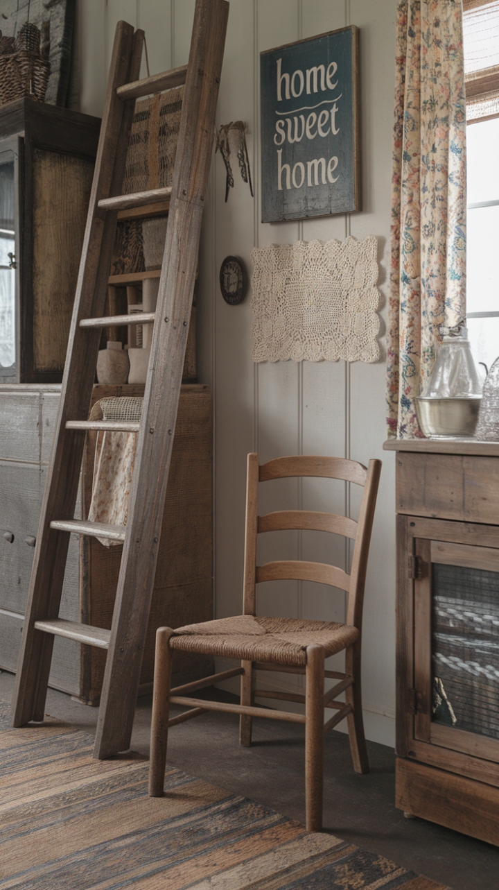 Charming Antique Farmhouse with Rustic Elegance
