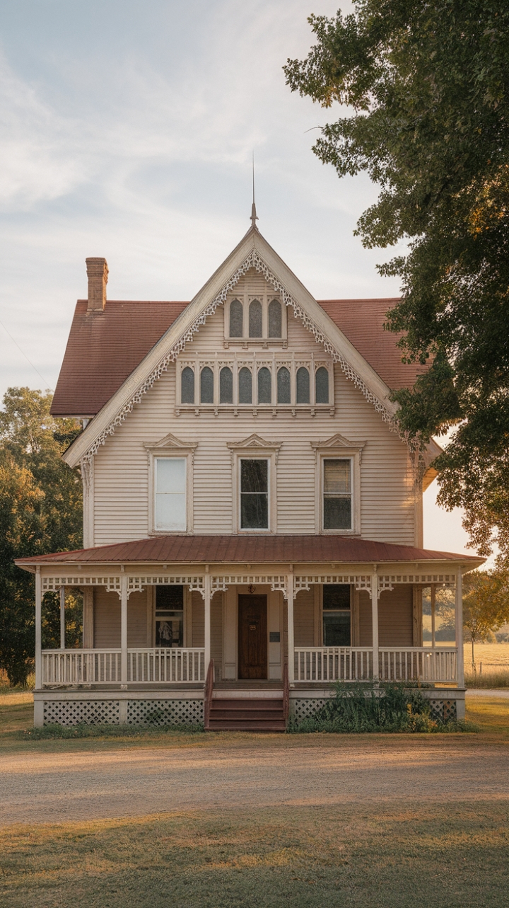 Enduring Folk Victorian Elegance in a Historic Country Home