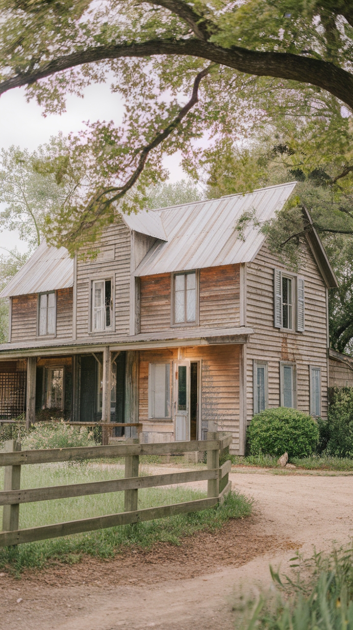 Timeless Farmhouse Retreat with Rustic Wood and French Country Touches