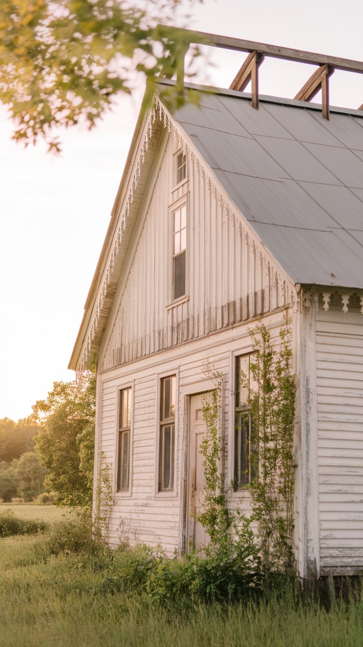 Timeless Rustic Retreat Bathed in Warm Light