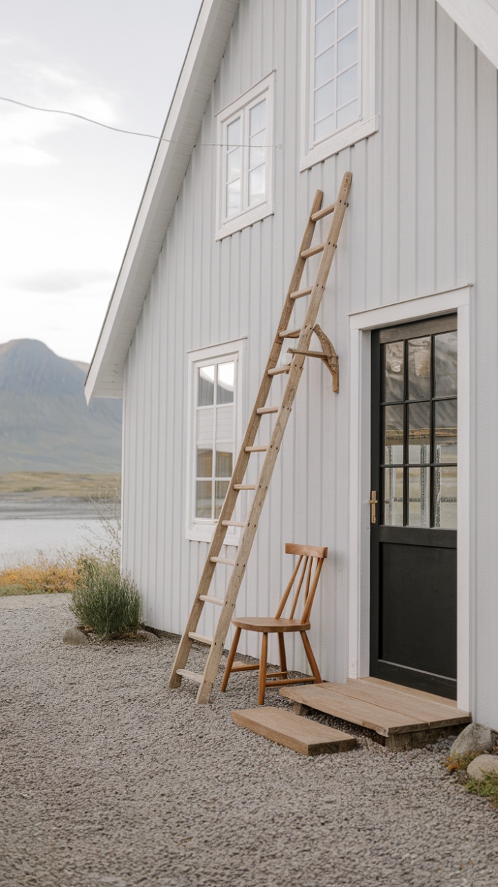 Nordic Farmhouse Charm: Rustic Minimalism Meets Mountain Serenity