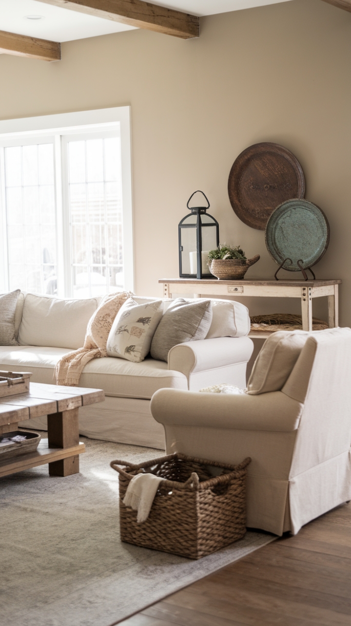 Modern Farmhouse Serenity: A Cozy Blend of Rustic Charm and Contemporary Comfort