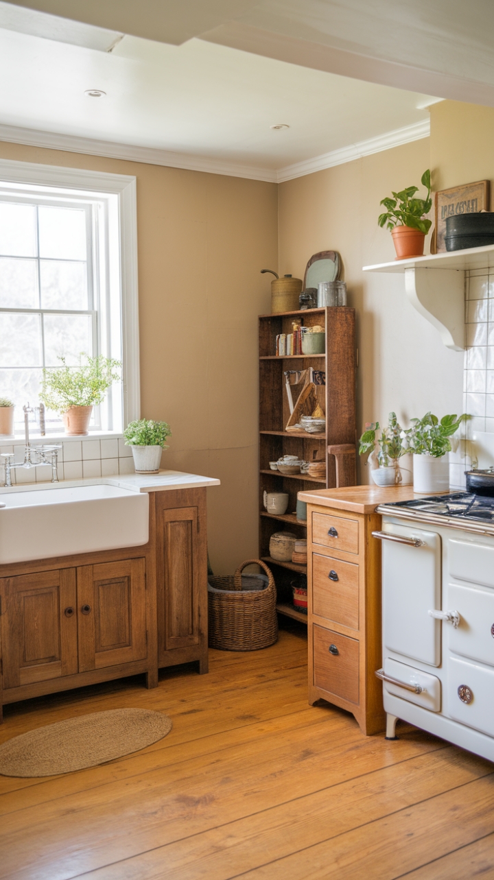 Timeless Kitchen Blend of Vintage and Classic Style