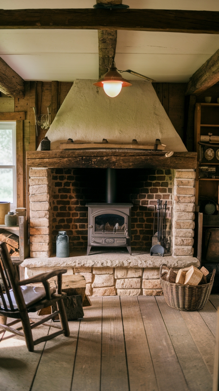 Gather 'Round the Hearth: The Cozy Heart of a Country Farmhouse