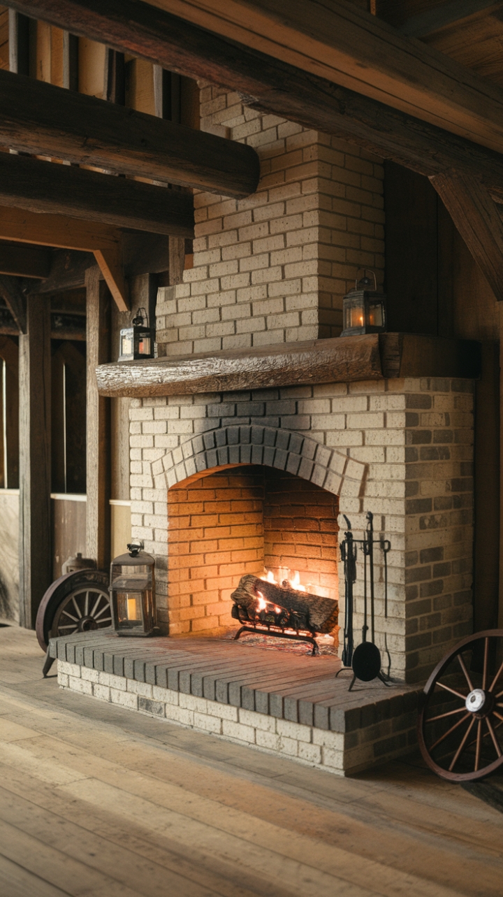 Farmhouse Hearth: Embracing Rustic Warmth