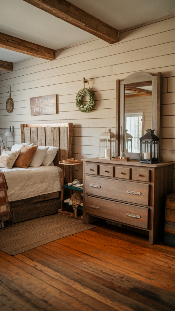 Vintage Charm: A Cozy Farmhouse Retreat