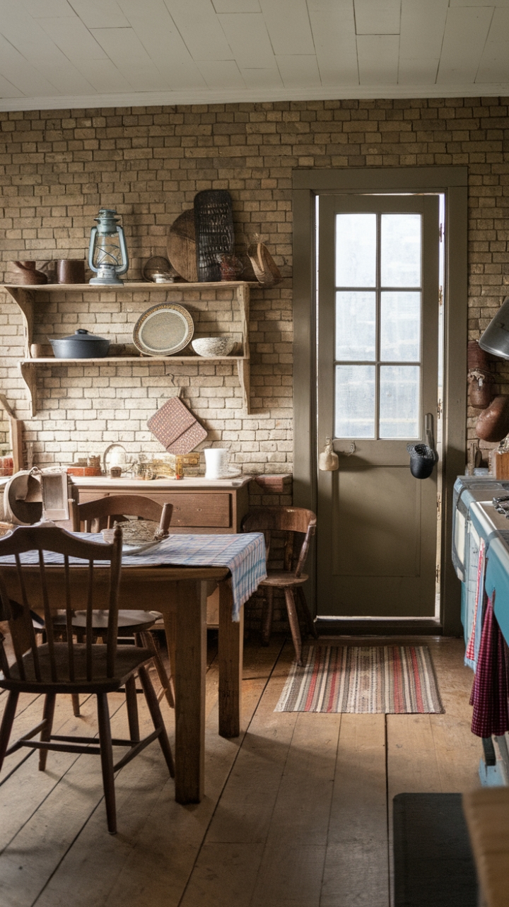 Timeless Charm: A Vintage Kitchen Full of Stories