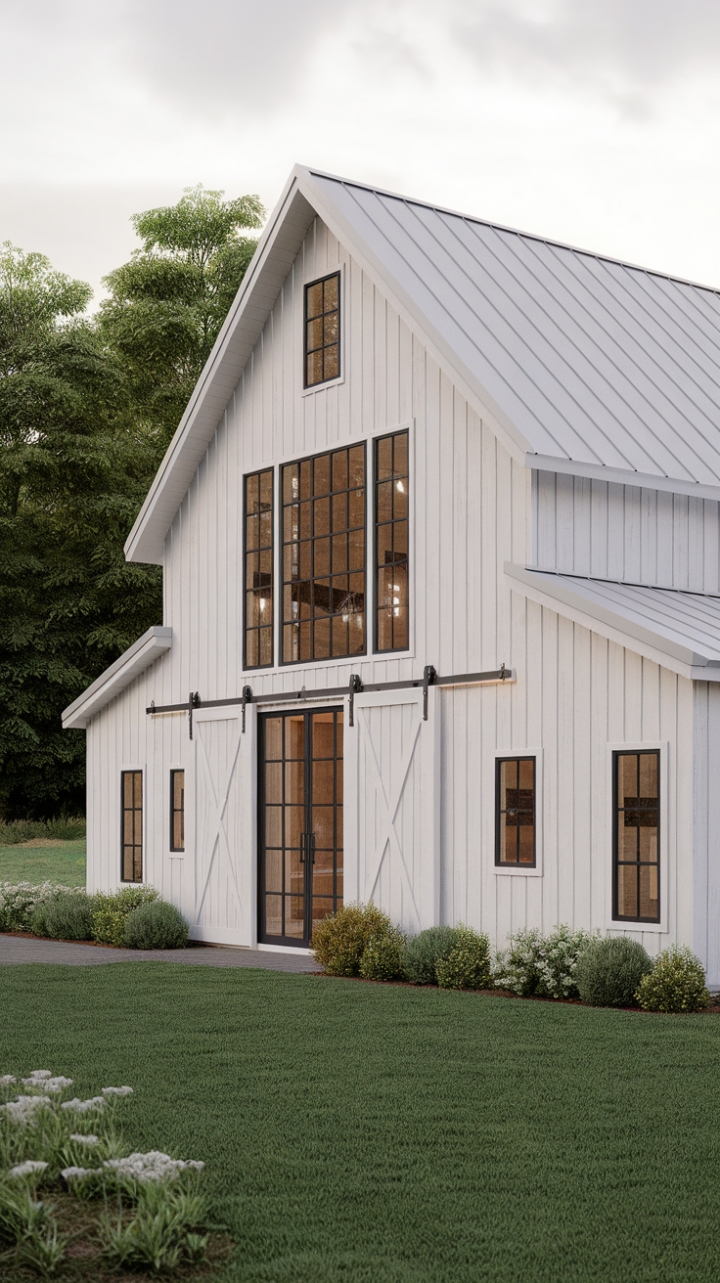 Classic Charm and Crisp Elegance in a Modern Farmhouse