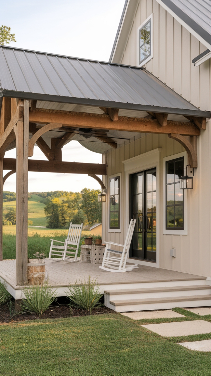 Rustic Charm Meets Serene Views
