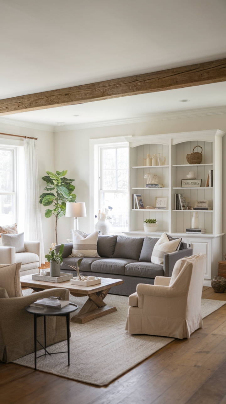 Charming Modern Farmhouse Living Room Blend