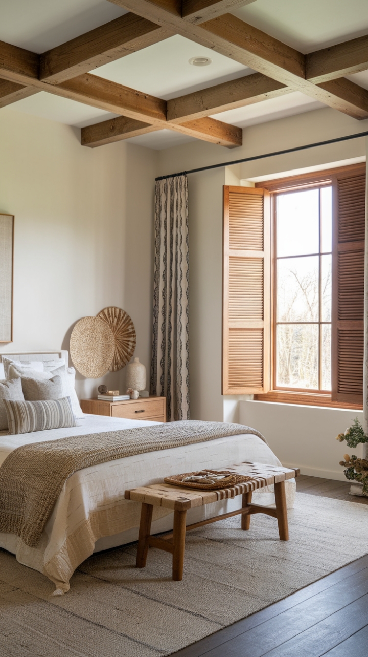Chic Contemporary Farmhouse Bedroom