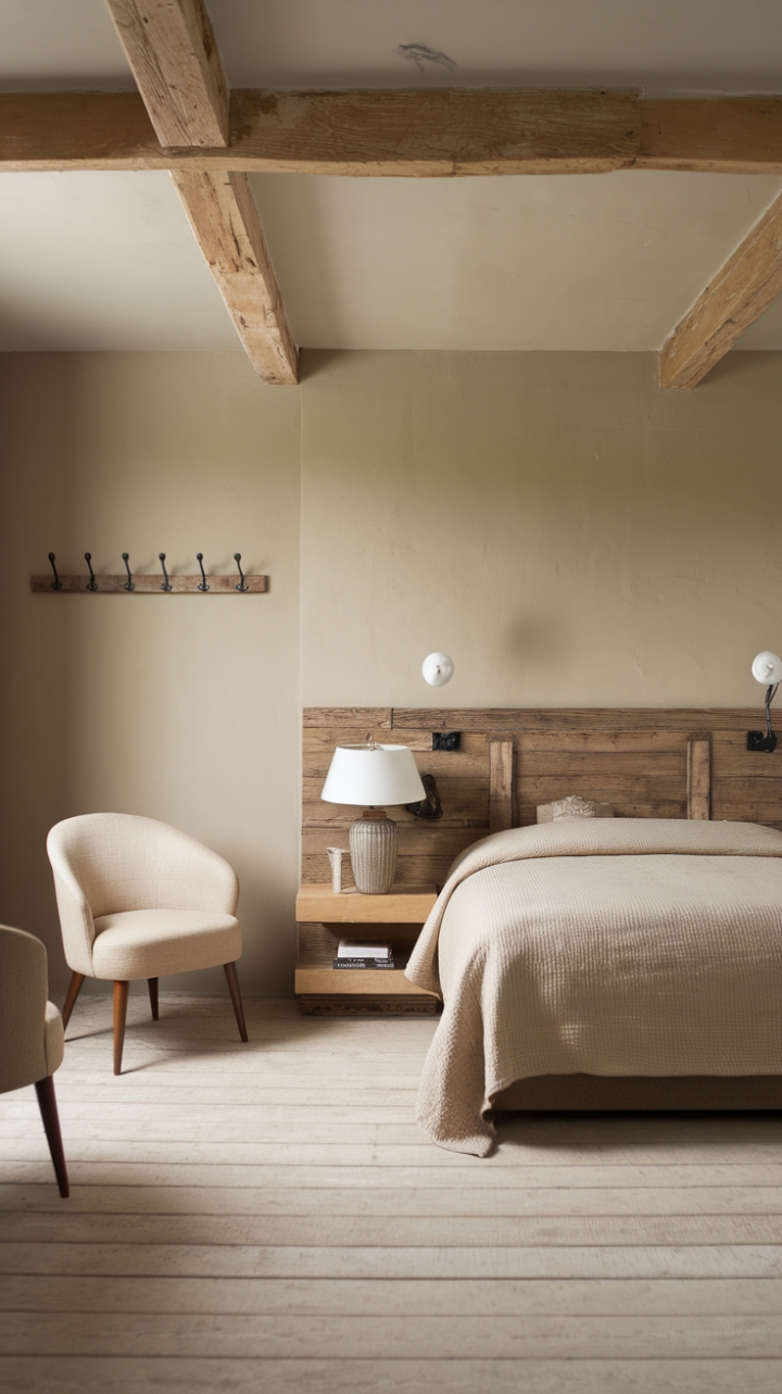 Rustic Charm Meets Modern Elegance in a Serene Farmhouse Retreat