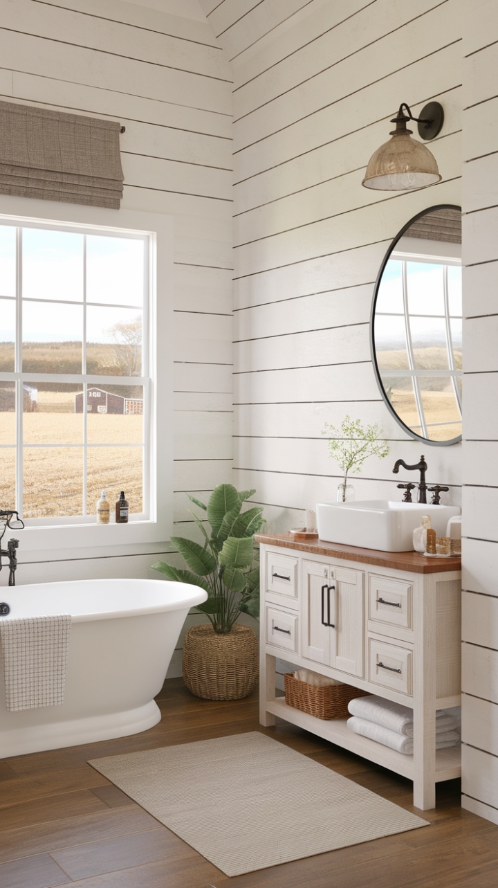 Farmhouse Charm Meets Contemporary Comfort