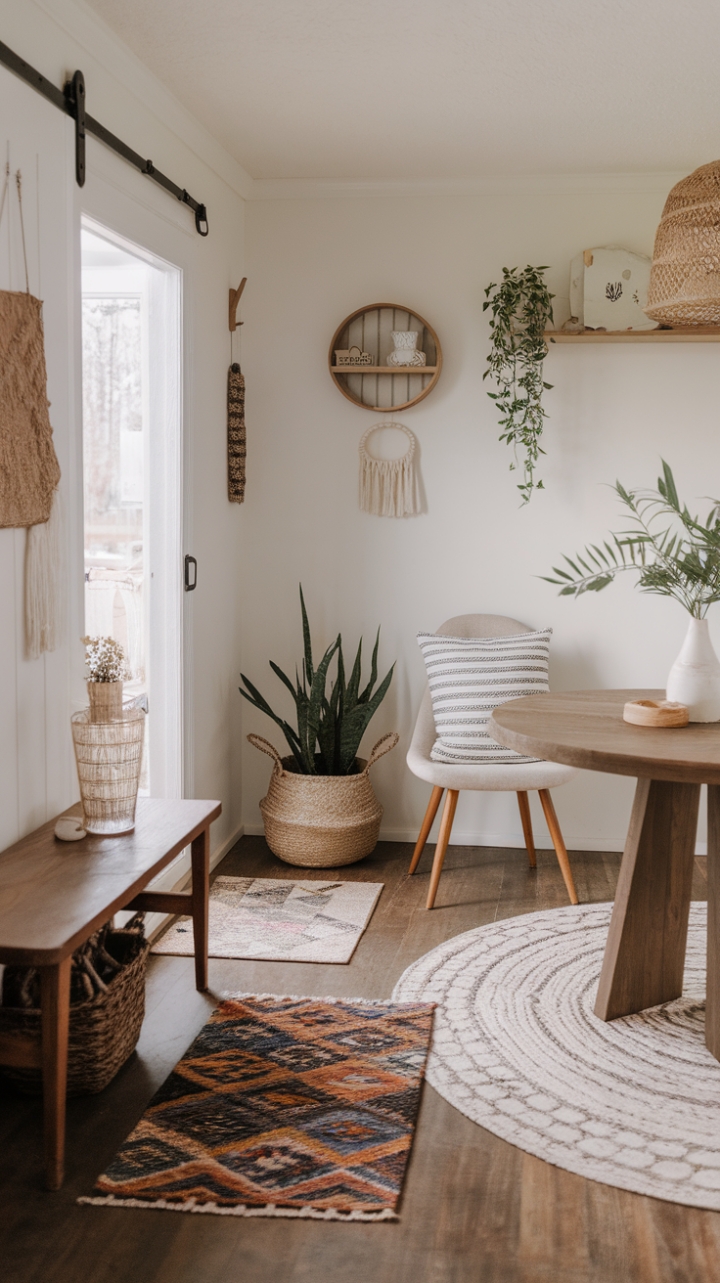 Serene Sophistication: A Perfect Blend of Scandinavian and Farmhouse Charm