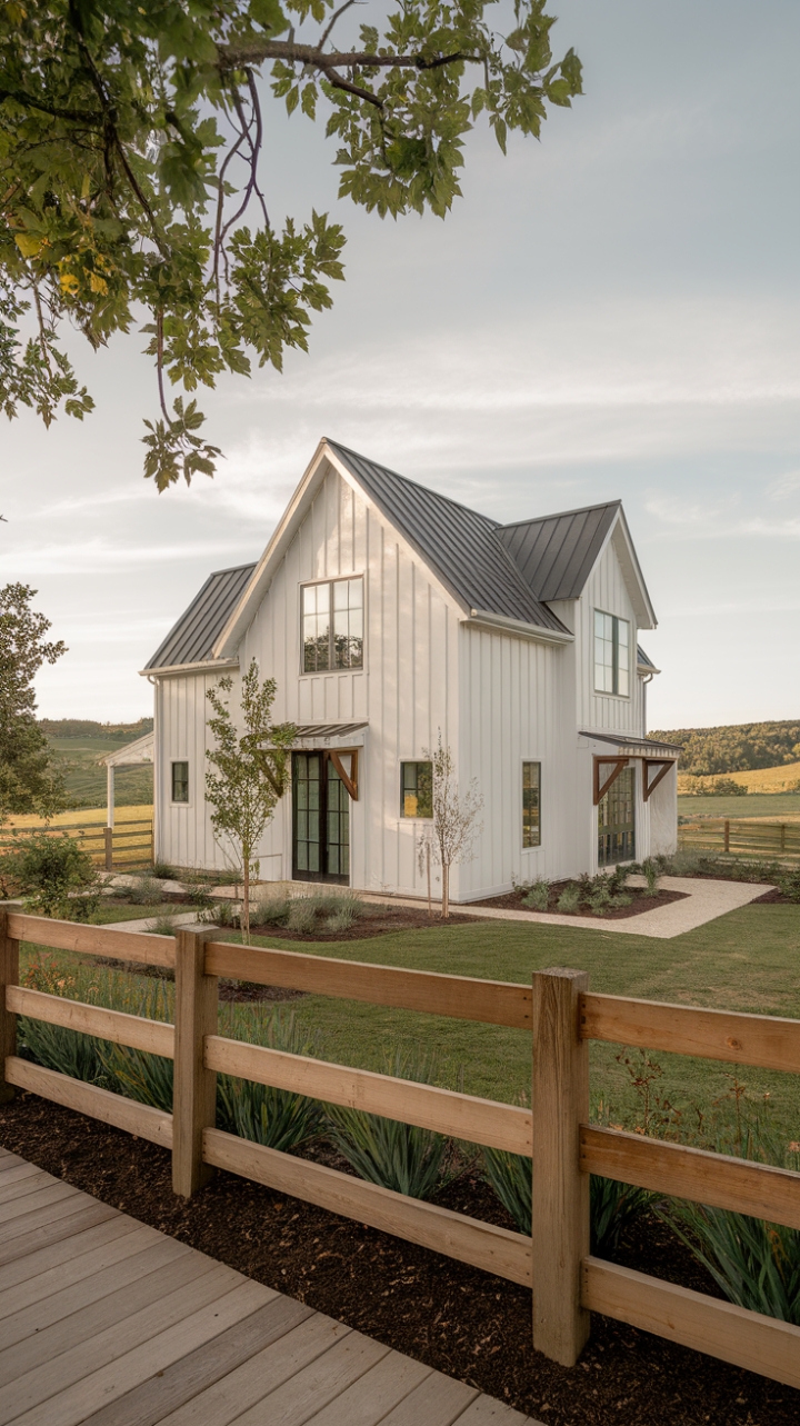 Rustic Charm Meets Contemporary Elegance in a Countryside Haven