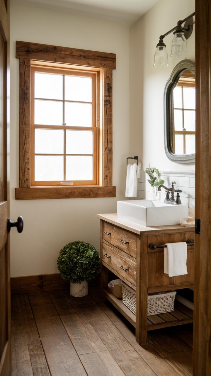 Rustic Serenity: Timeless Comfort in a Farmhouse-Inspired Space