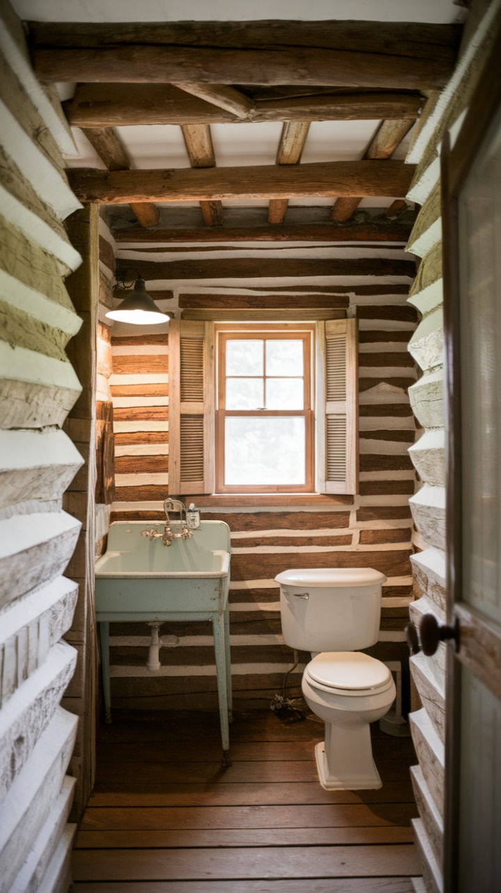 Rustic Elegance: A Farmhouse Powder Room Masterclass
