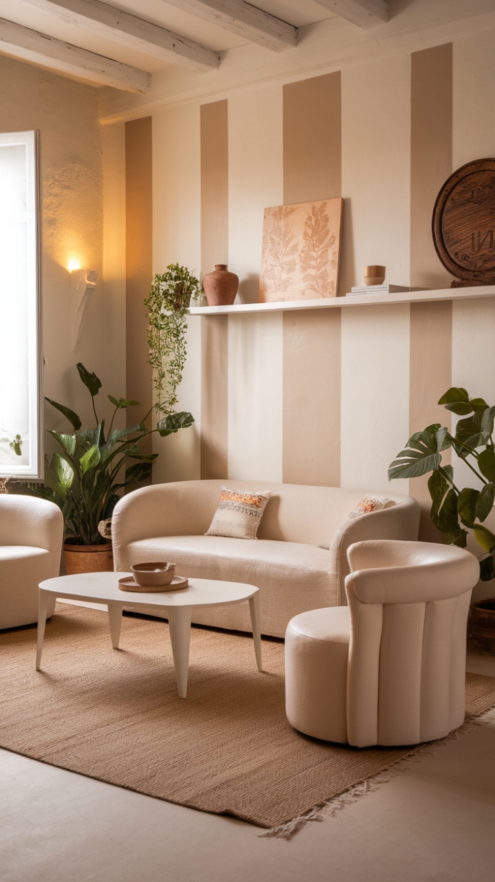 Rustic Elegance: Embracing Provençal Warmth in a Cozy Living Room
