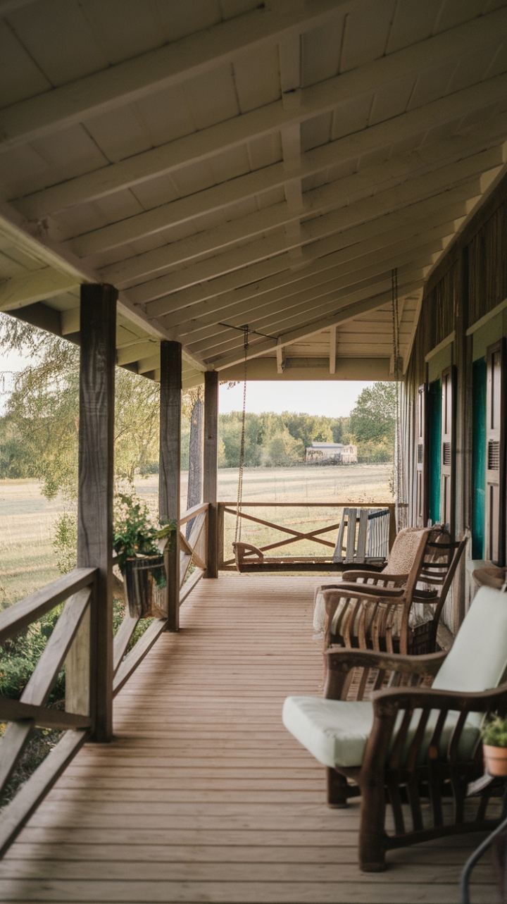 Embrace Tranquility on a Charming Wraparound Porch
