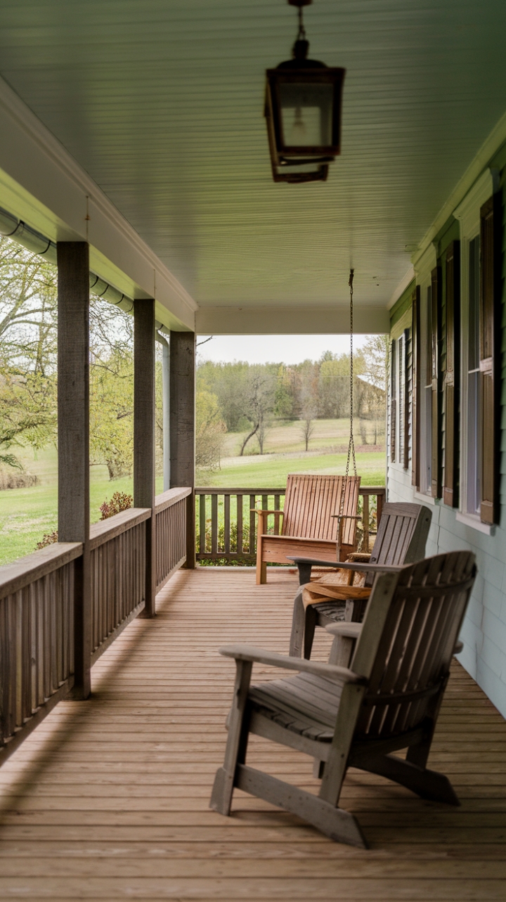 Serene Country Porch Retreat