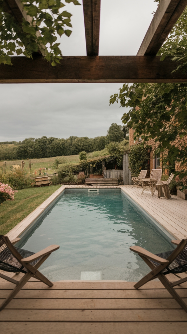 Rustic Charm Meets Contemporary Design in a Tranquil Oasis