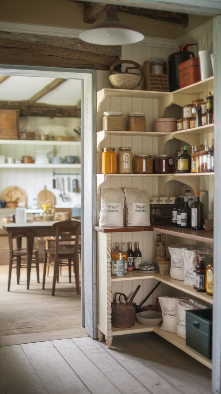 Warmth and Whimsy: Inside a Delightful Country Pantry