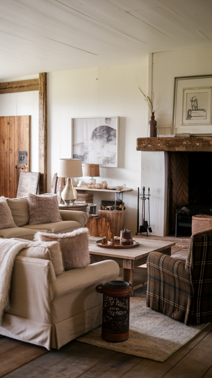 Warmth and Tranquility in a Rustic Retreat