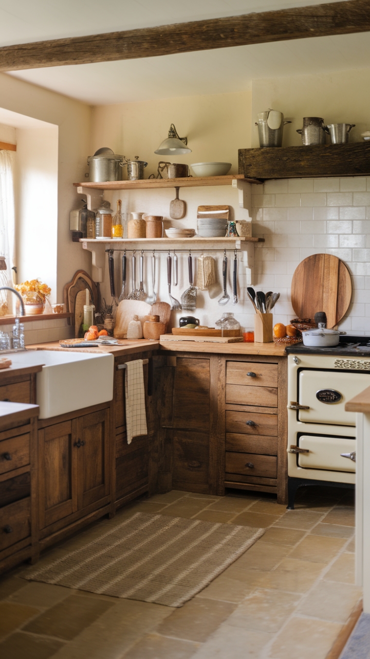 Cozy Traditional Kitchen with Vintage Charm