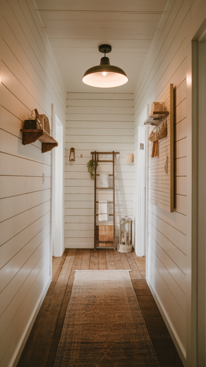 Charming Modern Farmhouse Hallway