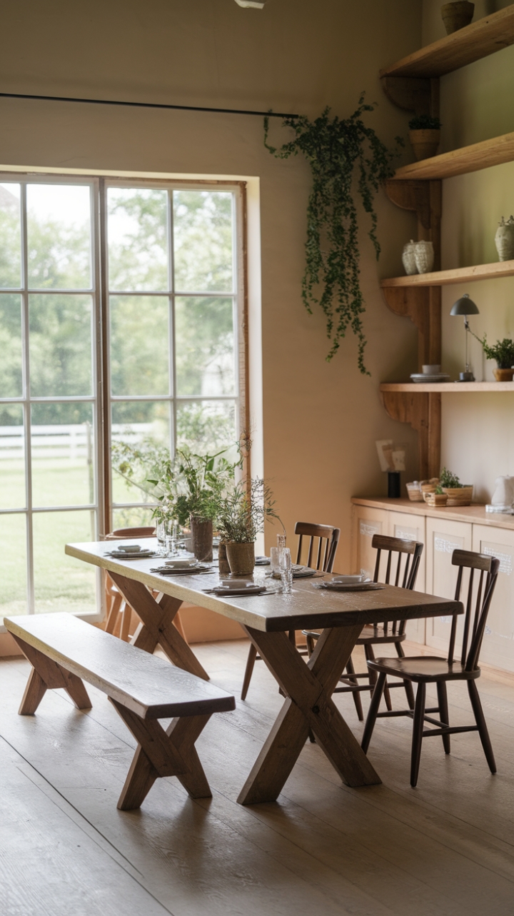 Rustic Elegance: A Cozy Space for Gatherings