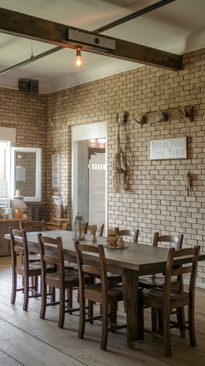 Charming Farmhouse Table for Cozy Gatherings