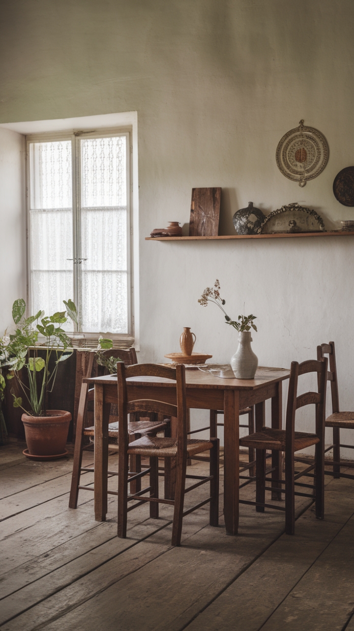 Rustic Farmhouse Dining Charm