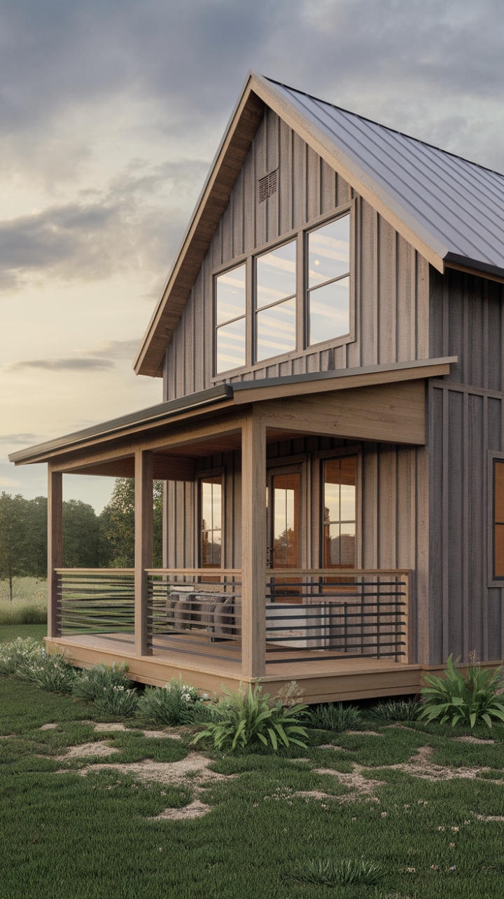 Elegant Fusion: A Contemporary Take on Classic Farmhouse Living