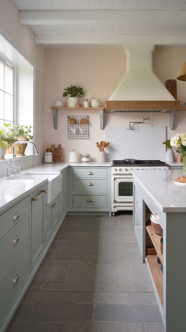 Rustic Meets Refined: A Contemporary Farmhouse Kitchen