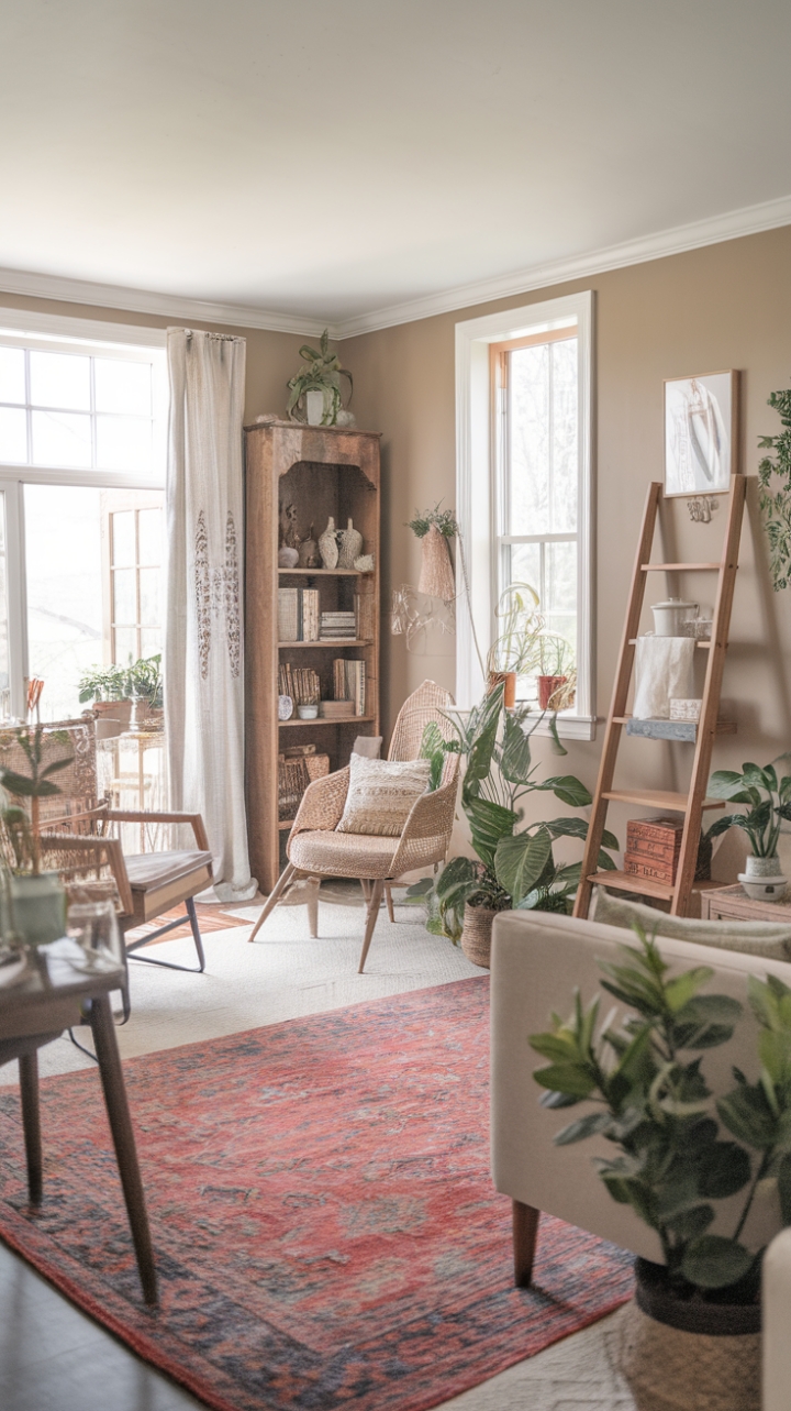Eclectic Charm: Blending Boho and Farmhouse Styles