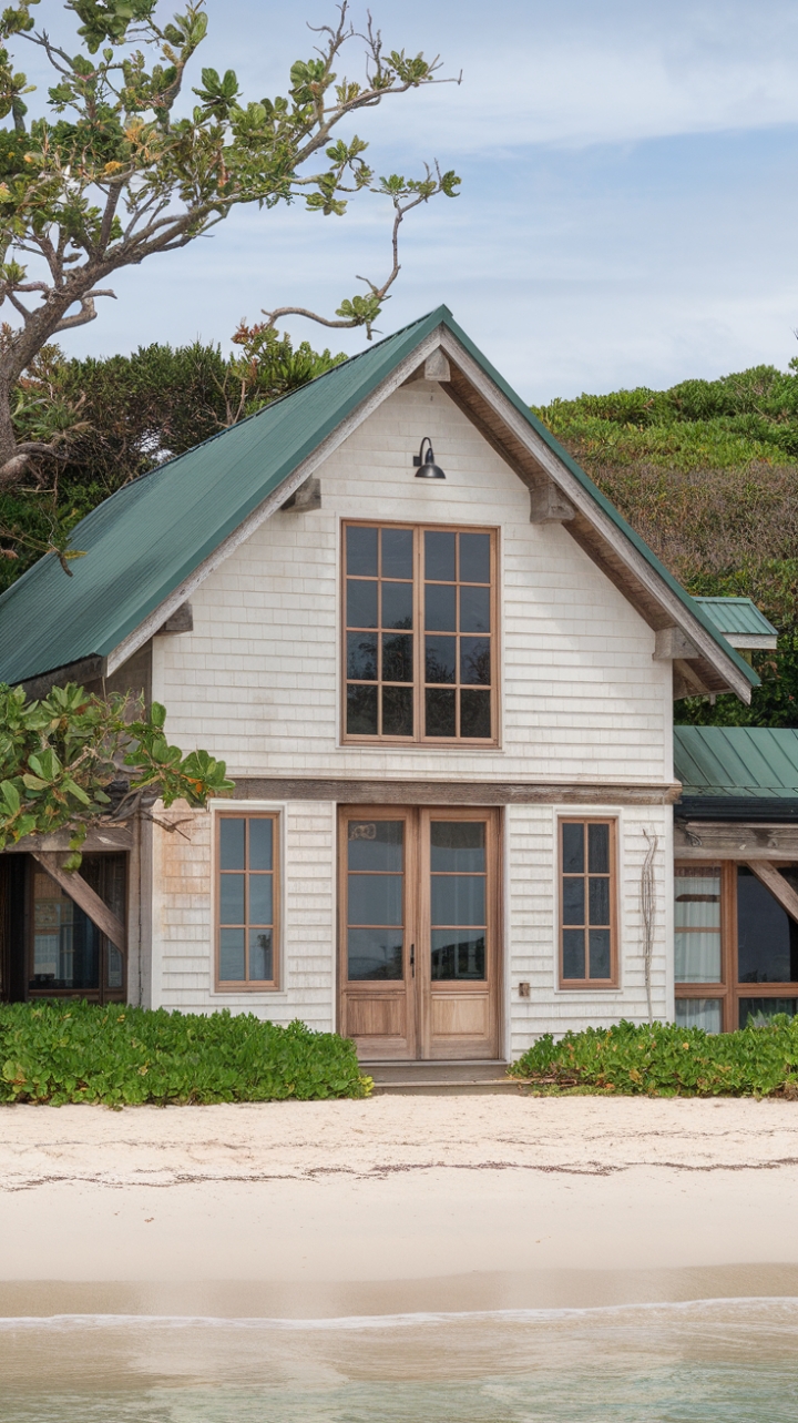 Seaside Serenity: A Charming Coastal Farmhouse